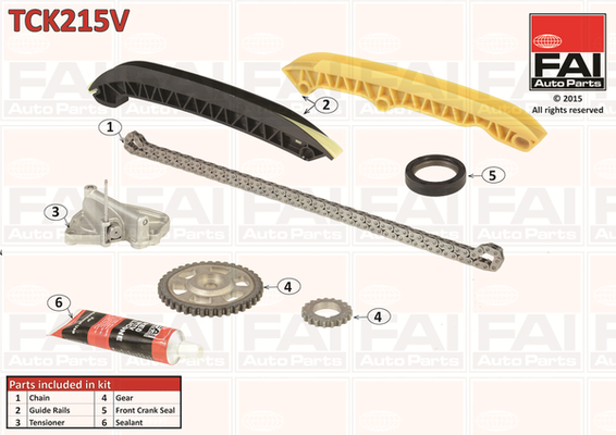 Kit lant de distributie FAI AUTOPARTS TCK215