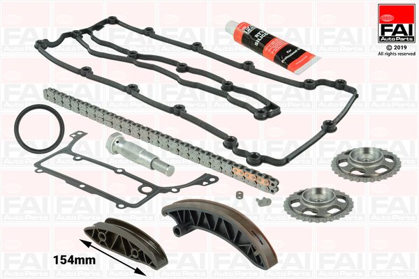 Kit lant de distributie FAI AUTOPARTS TCK227L