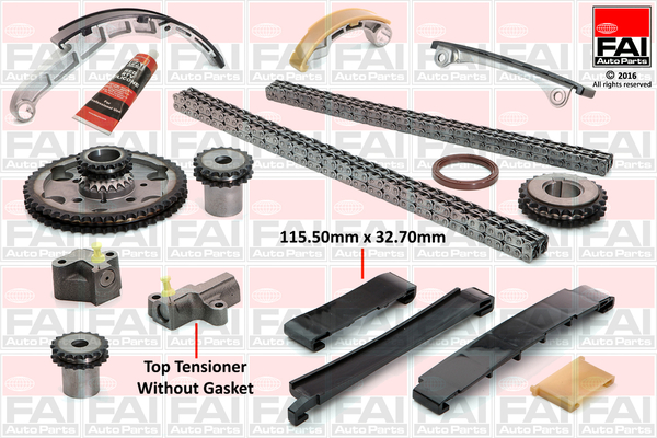 Kit lant de distributie FAI AUTOPARTS TCK42