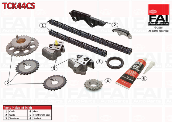 Kit lant de distributie FAI AUTOPARTS TCK44CS