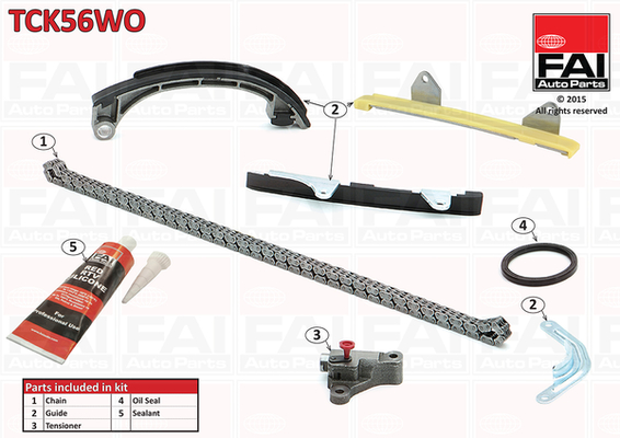 Kit lant de distributie FAI AUTOPARTS TCK56WO
