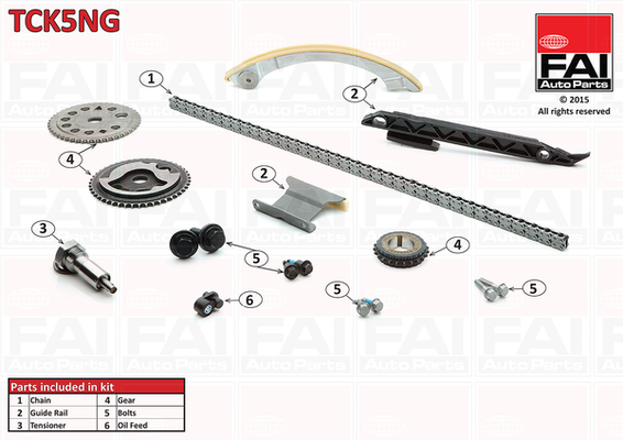 Kit lant de distributie FAI AUTOPARTS TCK5NG