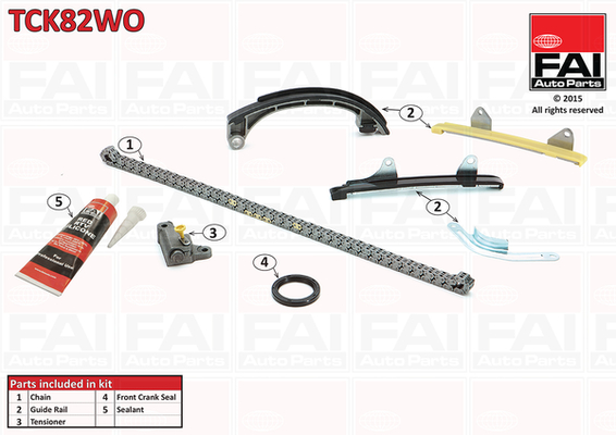 Kit lant de distributie FAI AUTOPARTS TCK82WO