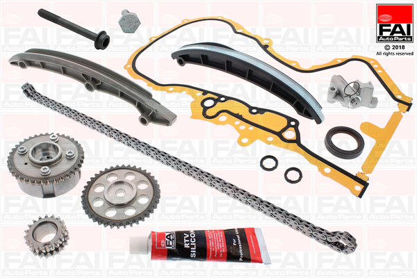 Kit lant de distributie FAI AUTOPARTS TCK87LVVT