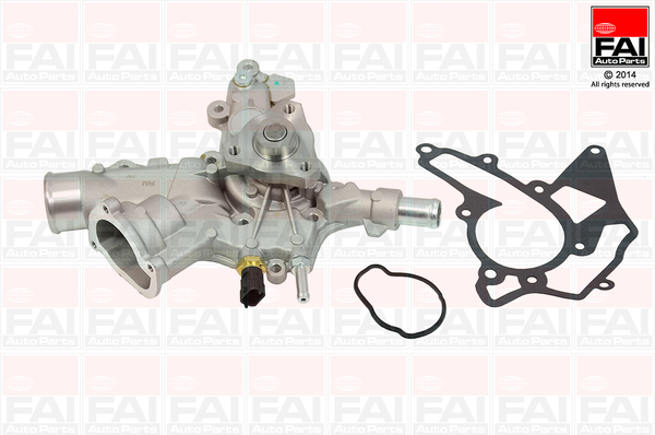 Pompa de apa OPEL CORSA D (S07) 1.2 (L08, L68)  benzina 80 cai FAI AUTOPARTS WP6422T