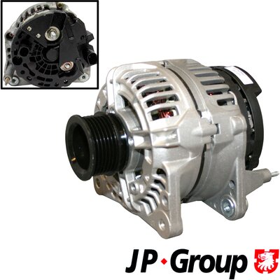 Alternator VW GOLF IV (1J1) 1.4 16V  benzina 75 cai JP GROUP 1190100800