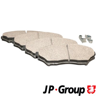 Placute frana JP GROUP 3963600110