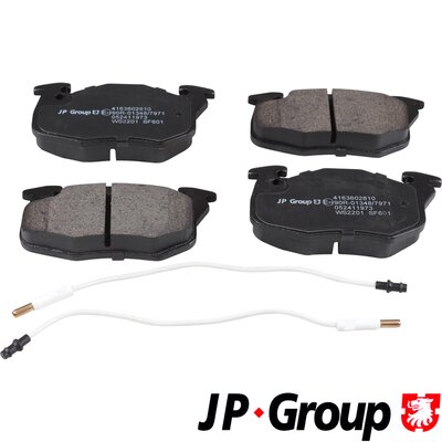 Placute frana JP GROUP 4163602810