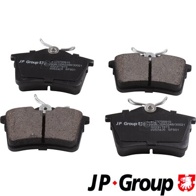 Placute frana JP GROUP 4163700910
