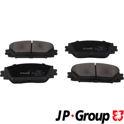 Placute frana JP GROUP 4863601210