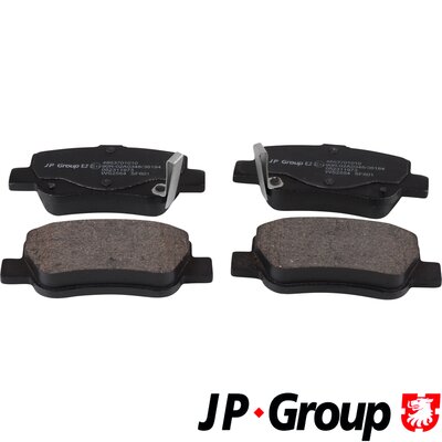 Placute frana JP GROUP 4863701010