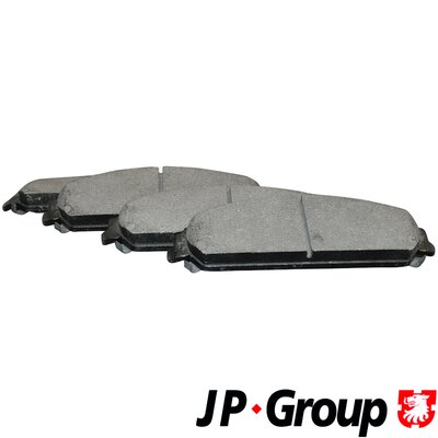 Placute frana JP GROUP 5063600410