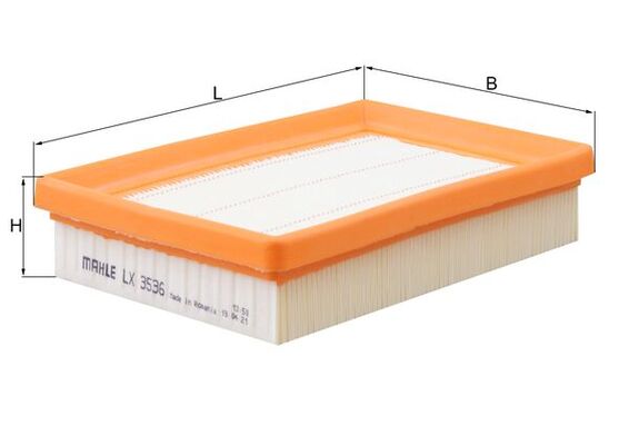 Filtru aer MAHLE ORIGINAL LX 3536