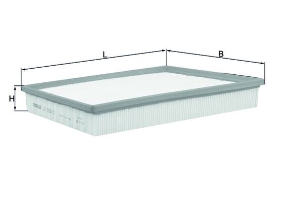 Filtru aer MAHLE ORIGINAL LX 935/2