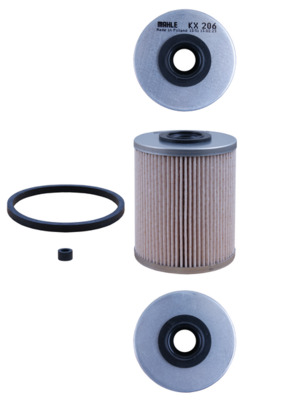 Filtru combustibil MAHLE ORIGINAL KX206D