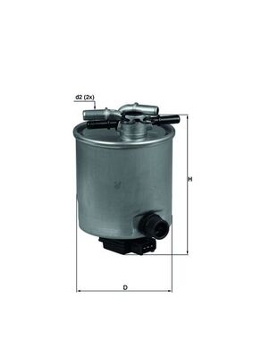 Filtru combustibil MAHLE ORIGINAL KL 440/14
