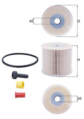 Filtru combustibil MAHLE ORIGINAL KX 85D