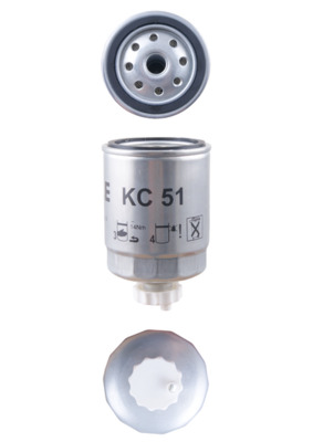 Filtru combustibil MAHLE ORIGINAL KC51