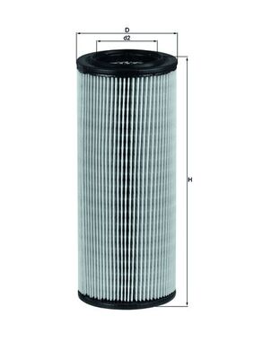 Filtru aer MAHLE ORIGINAL LX 801