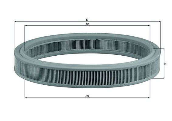 Filtru aer MAHLE ORIGINAL LX 332