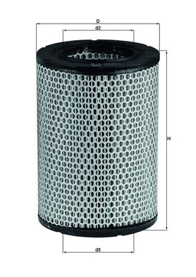 Filtru aer MAHLE ORIGINAL LX 228