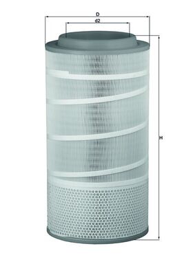 Filtru aer MAHLE ORIGINAL LX 3030