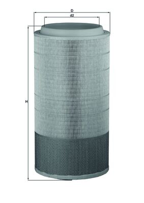 Filtru aer MAHLE ORIGINAL LX 3155
