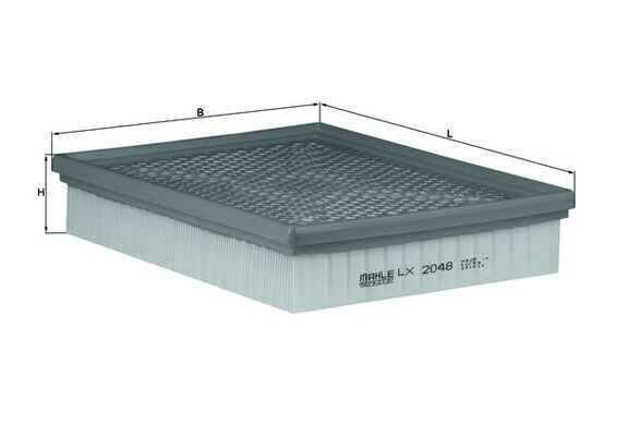 Filtru aer MAHLE ORIGINAL LX 2048