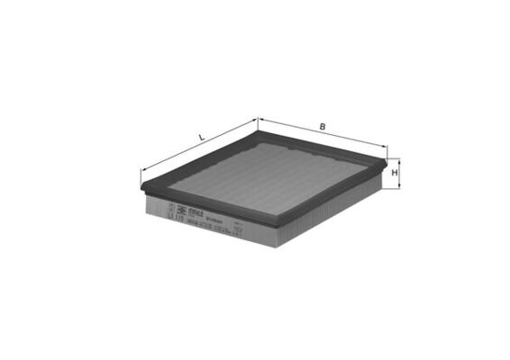Filtru aer MAHLE ORIGINAL LX 119