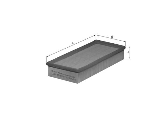 Filtru aer MAHLE ORIGINAL LX 408