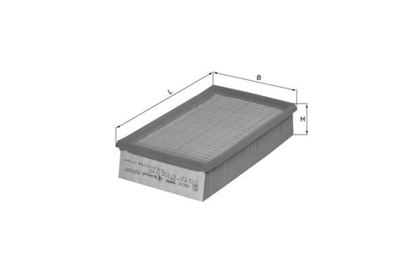 Filtru aer MAHLE ORIGINAL LX 452