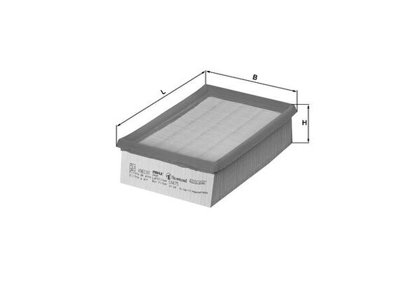 Filtru aer MAHLE ORIGINAL LX 475