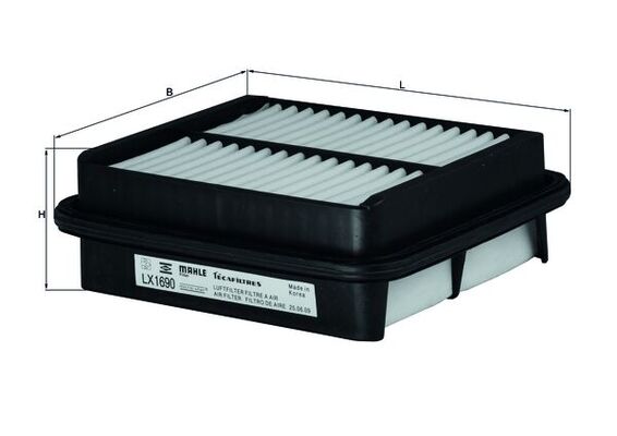 Filtru aer MAHLE ORIGINAL LX 1690