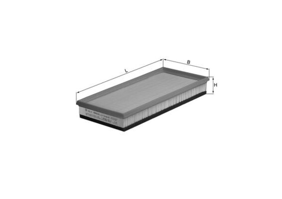 Filtru aer MAHLE ORIGINAL LX 596