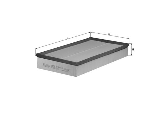 Filtru aer MAHLE ORIGINAL LX 637