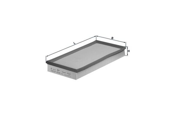 Filtru aer MAHLE ORIGINAL LX 726
