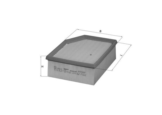 Filtru aer MAHLE ORIGINAL LX 795