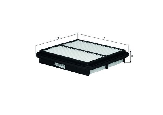 Filtru aer MAHLE ORIGINAL LX 827