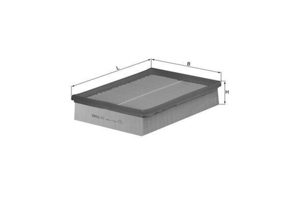Filtru aer MAHLE ORIGINAL LX 856
