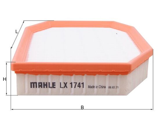 Filtru aer MAHLE ORIGINAL LX 1741