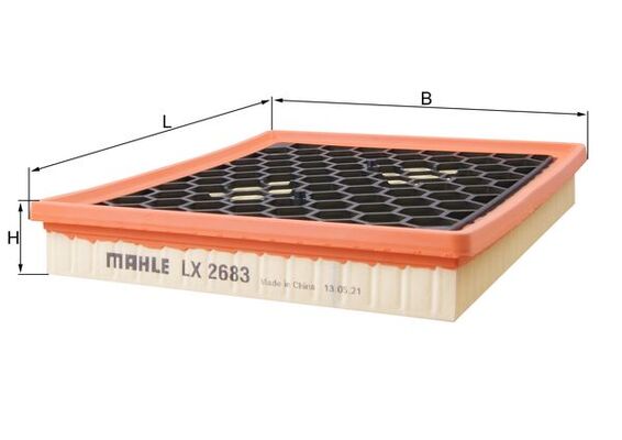 Filtru aer MAHLE ORIGINAL LX 2683