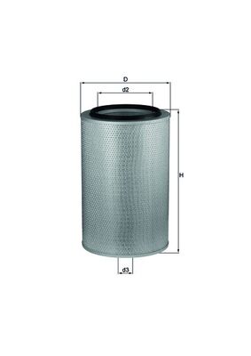 Filtru aer MAHLE ORIGINAL LX 273