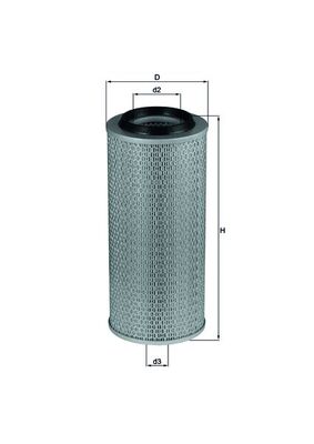 Filtru aer MAHLE ORIGINAL LX 275