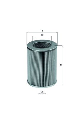 Filtru aer MAHLE ORIGINAL LX 300