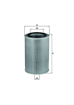 Filtru aer MAHLE ORIGINAL LX 345