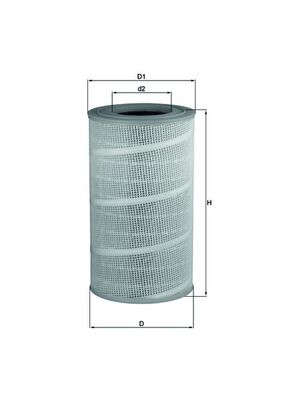 Filtru aer MAHLE ORIGINAL LX 712