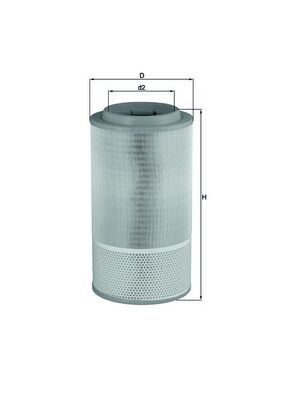 Filtru aer MAHLE ORIGINAL LX 1024