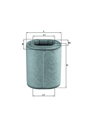 Filtru aer MAHLE ORIGINAL LX 1460