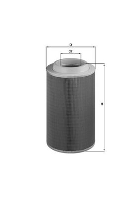 Filtru aer MAHLE ORIGINAL LX 1801