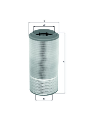 Filtru aer MAHLE ORIGINAL LX 2109